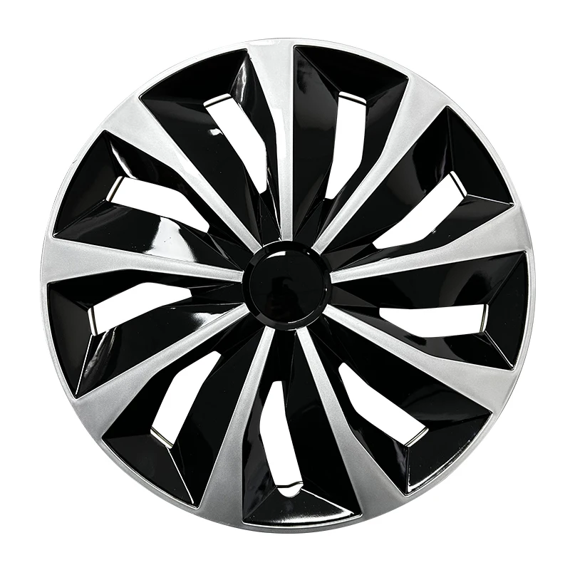 Design do Škoda Fabia Kołpak 15 cali w stylu noża Do stalowych felg Zestaw 4 stalowych kołpaków
