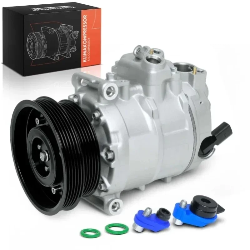 Frankberg 1x kompresor klimatyzacji do Audi A3 Q3 TT VW Beetle Golf VI Jetta III IV 2.5L 1K0820859G 1K0820808C 1K0820808G 140378