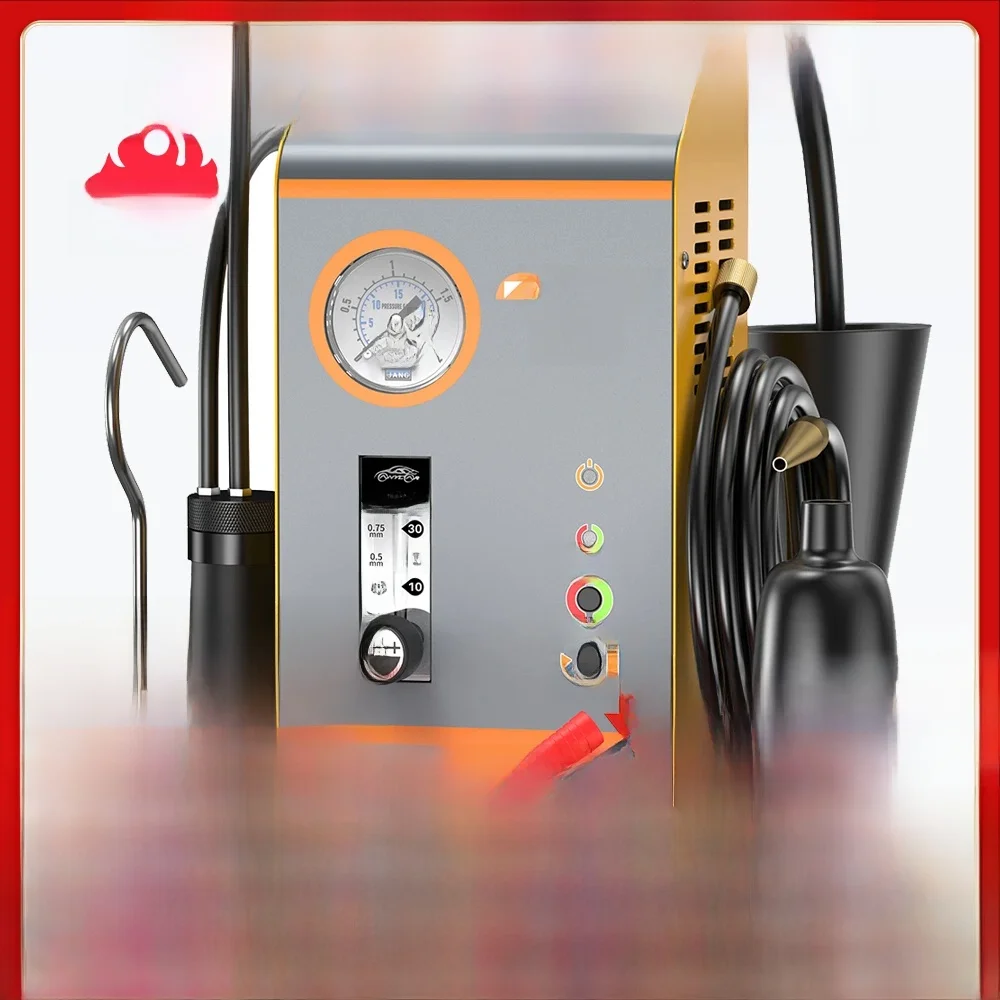 FOXWELL SD203 samochodowa maszyna do dymu 12V wbudowana pompa powietrza EVAP próżniowy wykrywacz nieszczelności Tester diagnostyczny nieszczelności rur samochodowych