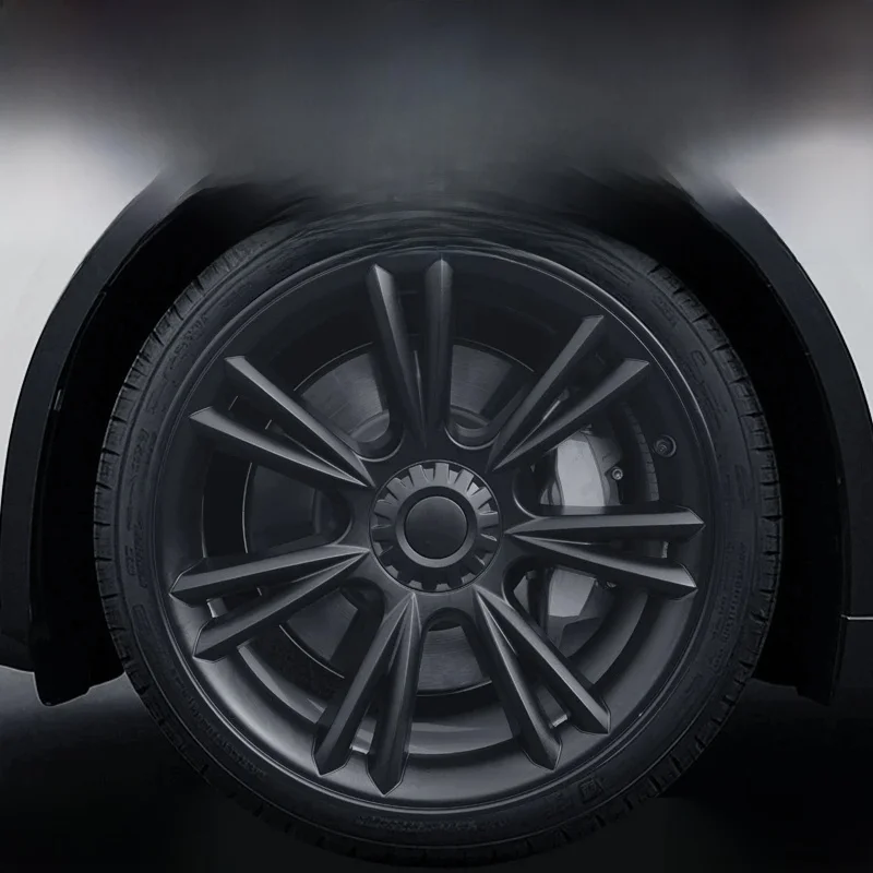 Projekt dla TESLA Model Y 2020-2024 pełne pokrycie sportowa osłona koła 19-calowy zamiennik kołpaków samochodowych akcesoria