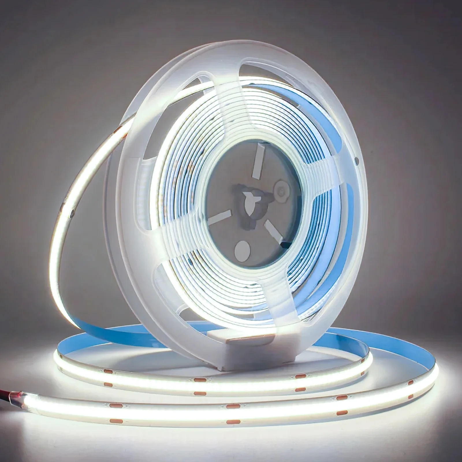 Taśma LED COB 5M, 24V, 4000K, wysoki CRI 90+, ściemnialna taśma samoprzylepna do kuchni, salonu, oświetlenia DIY