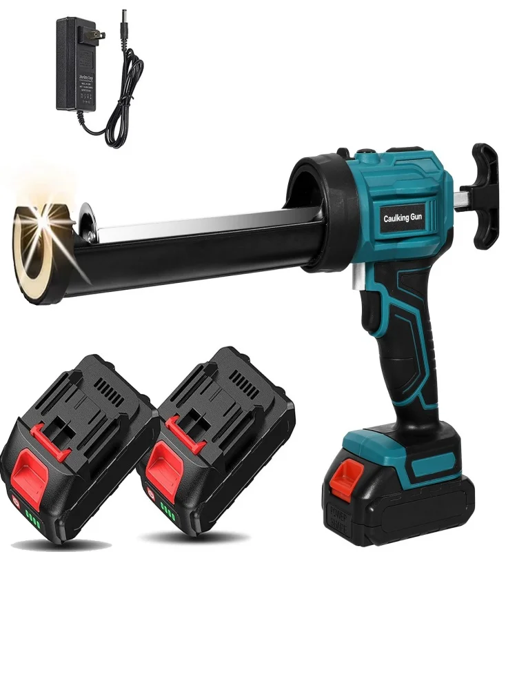 Elektryczny pistolet do kleju, 4 prędkości, bezprzewodowy, do kleju do szkła, pistolet do uszczelniania, do drzwi i okien, elektryczne narzędzie do klejenia, kompatybilny z akumulatorem Makita 18V