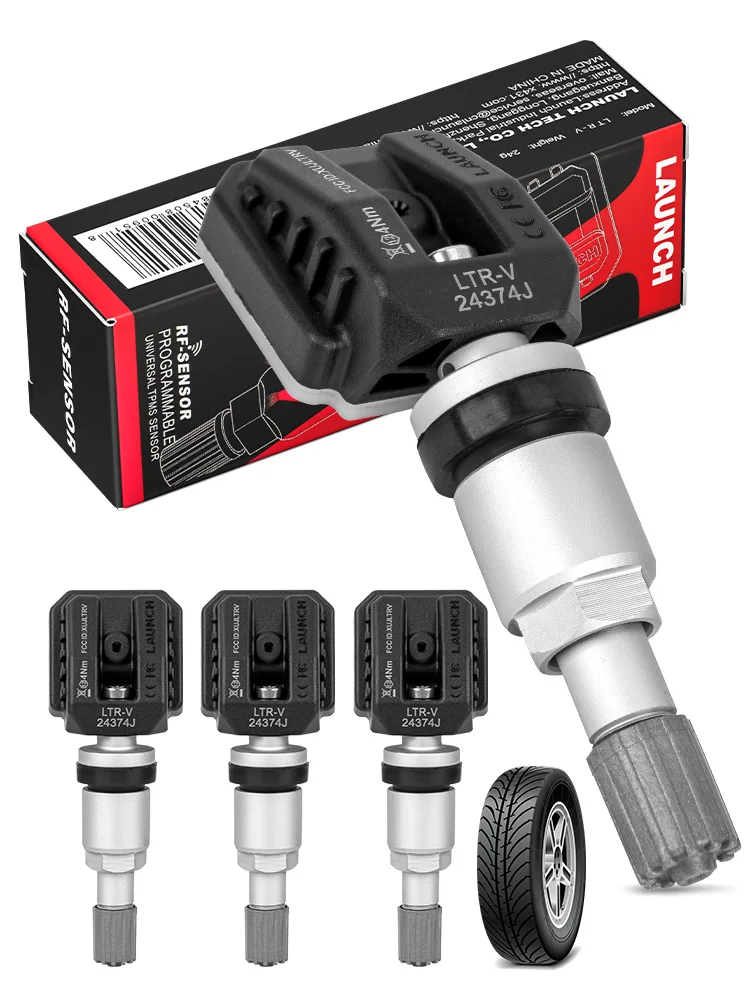 2025 LAUNCH X431 TSENSOR-05 Czujnik TPMS 315MHz/433MHz Narzędzie do naprawy opon Czujnik TPMS 100% programowalny Czujnik opon współpracuje z X431