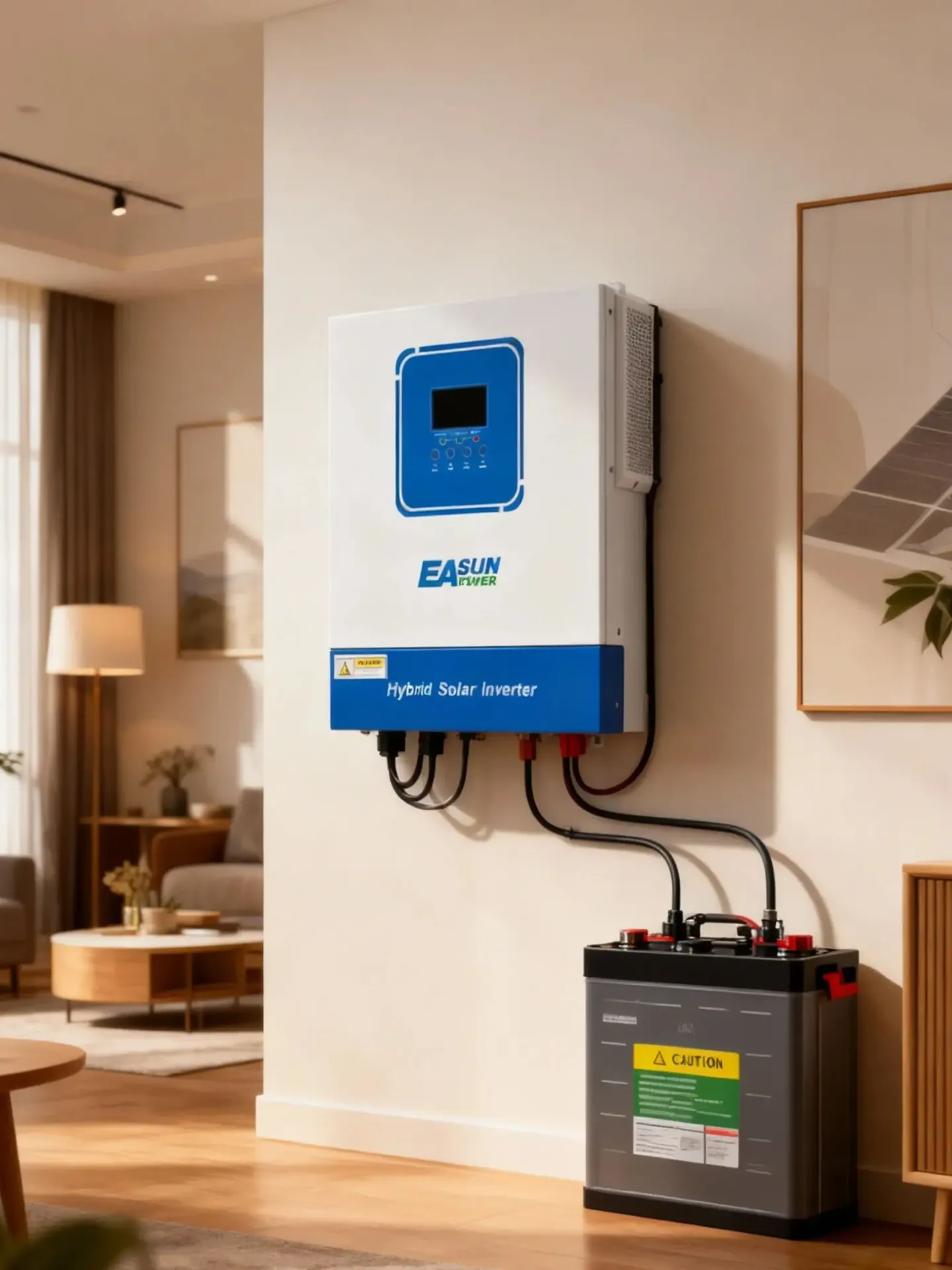EASUN 1600W 12V Czysty Sinusoidalny Inwerter Solarny Off Grid 220V Hybrydowy MPPT 100A Regulator Ładowania Solarnego PV 30V LIfepo4 z Wifi
