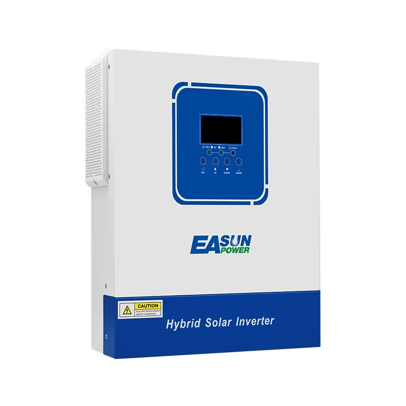 EASUN 4KW Hybrydowy Inwerter Solarny Off Grid Czysta Sinusoida MPPT Inwerter 24V 220V 120A Ładowarka Solarna do Fotowoltaiki PV 500VDC