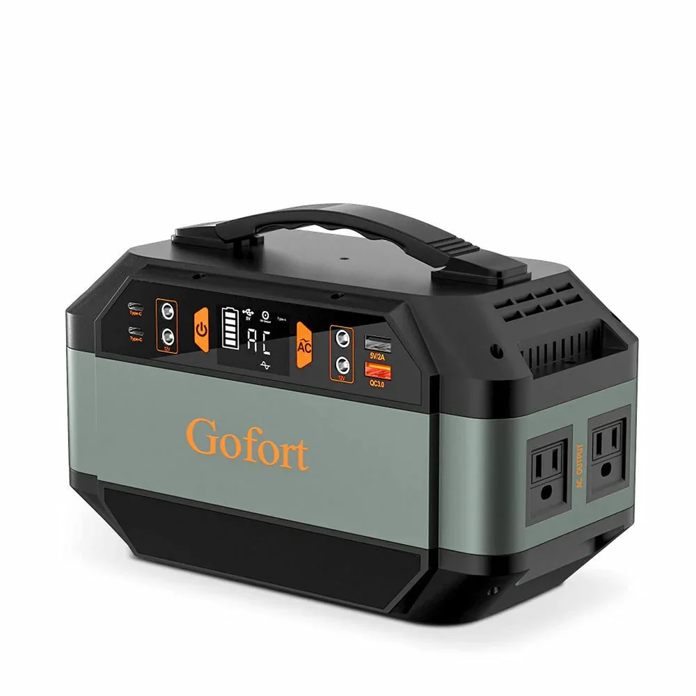 Flashfish P56 Przenośna Stacja Zasilania 330W (szczytowa 600W) Generator Solarny Zasilanie Awaryjne Domowe Zasilanie Kempingowe Mobilne Zasilanie