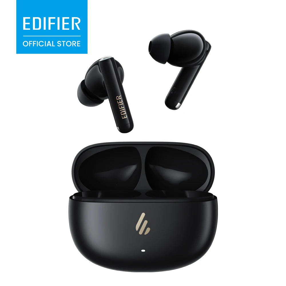 Słuchawki bezprzewodowe Edifier X5 Pro TWS z hybrydową aktywną redukcją szumów -48dB, Bluetooth V6.0, 48 godzin pracy na baterii, IP55, słuchawki z funkcją AI Clear Call.