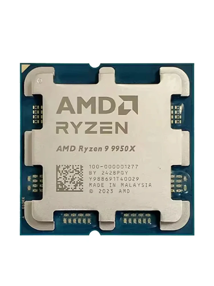 AMD Ryzen 9 9950X 16-rdzeniowy 32-wątkowy procesor DDR5 4NM L3=64M 4.3GHz 170W Socket AM5 R9 9950X, ale bez wentylatora