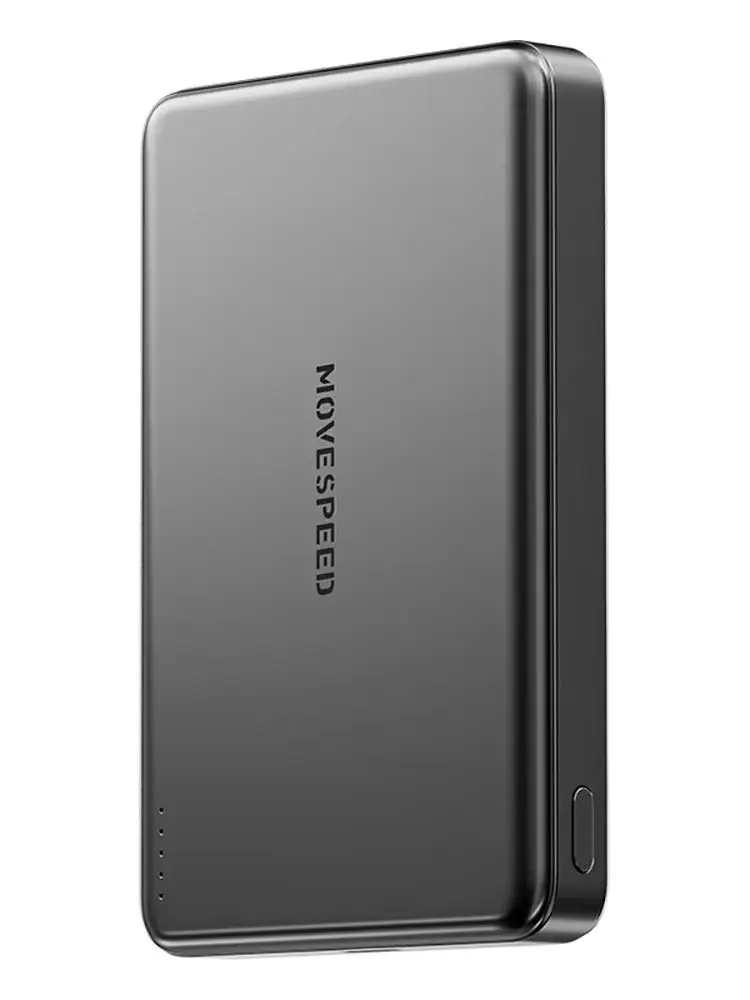 【CCC】MOVESPEED PBS10 Magnetyczny Power Bank 5000mAh Bezprzewodowa Szybka Ładowarka Powerbank Mini Przenośna Ładowarka do iPhone 16 15 14