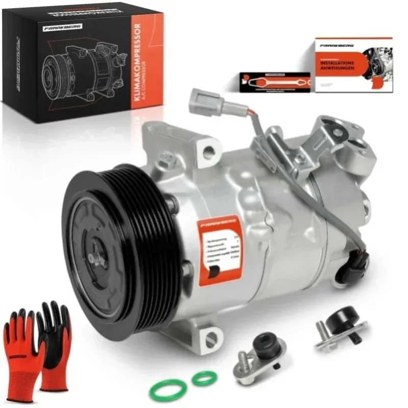 Frankberg 1x Kompresor klimatyzacji do Renault Grand Scénic III JZ0/1 Megane III DZ0/1 1.4L-2.0L rocznik od 2009 7711497568 8200958328