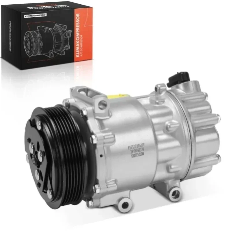 Frankberg 1x Kompresor klimatyzacji do Citroën C4 LC LA UA Peugeot 307 307 SW Partner 6453WQ 6453YA 648712 648711 6453QP 648713