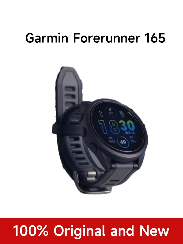 GARMIN Forerunner 165 czujnik pulsu oxa śledzenie stresu na nadgarstku Dynamika biegania na nadgarstku Trening krzyżowy tętnienia serca na nadgarstku
