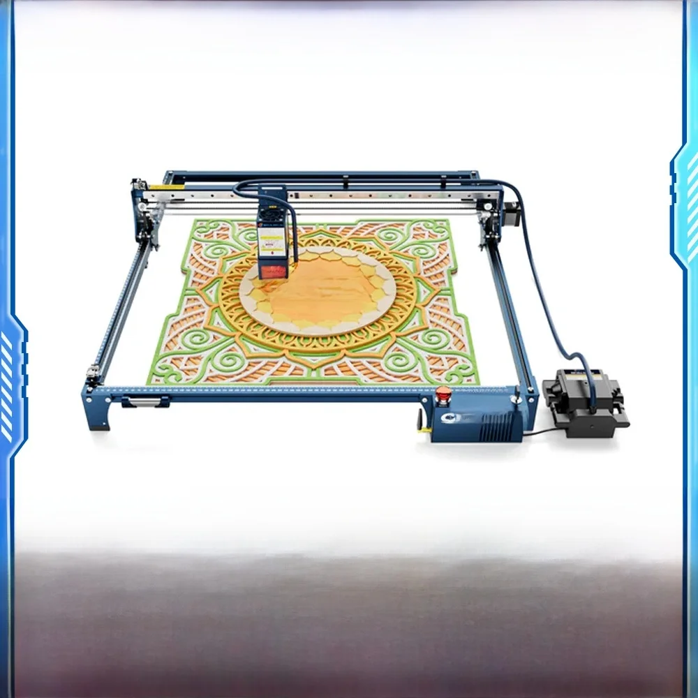 SCULPFUN S30 Ultra 33W grawer laserowy, automatyczne wspomaganie powietrza, 0.08x0.10mm Laser Focus, 600*600mm obszar grawerowania, 455 ± 5nm