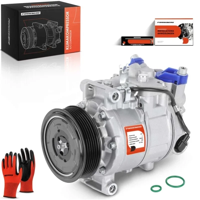 Frankberg 1x kompresor klimatyzacji do VW Multivan V Transporter V Box California 2009-2015 7E0820803A 7E0820803E 7E0820803G