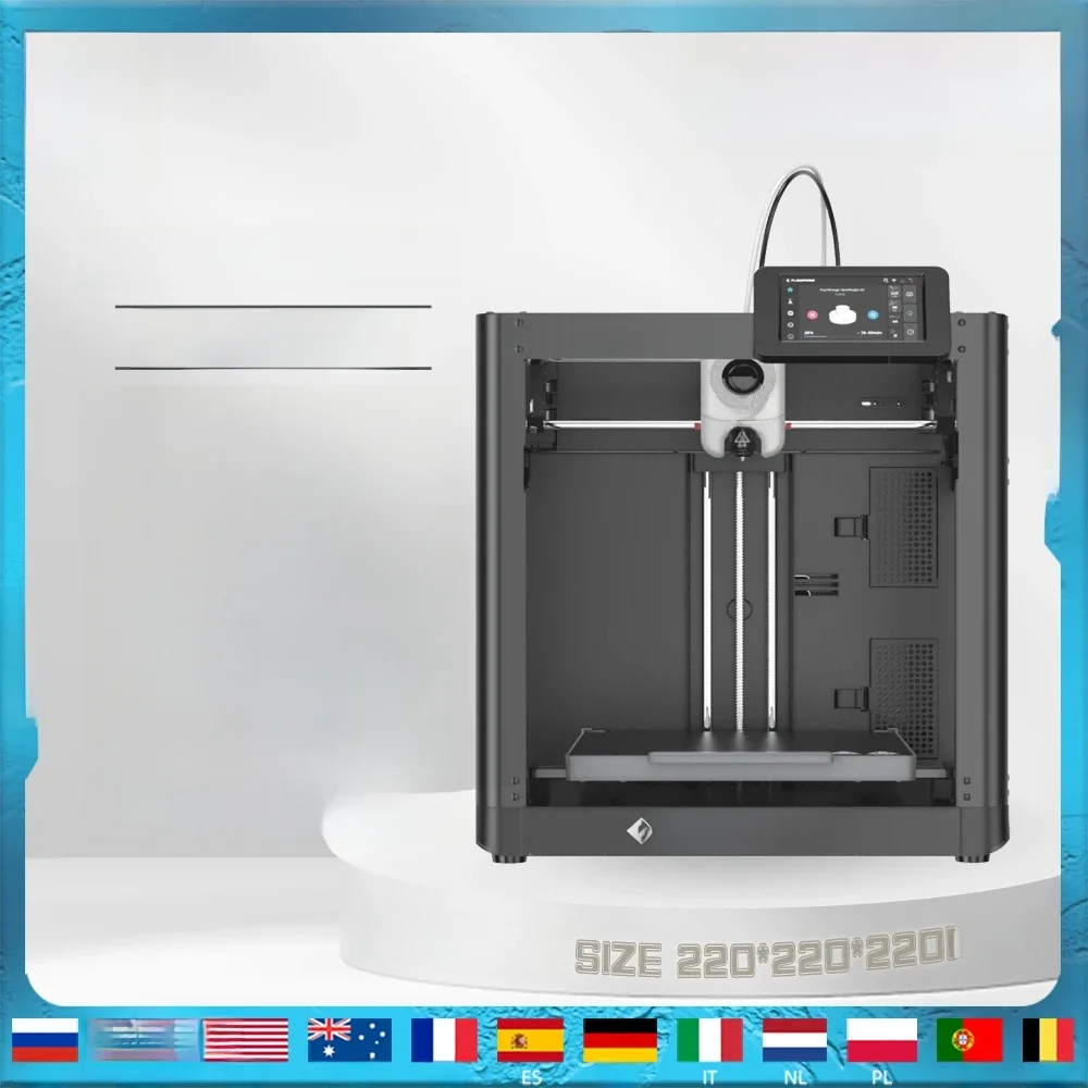 Drukarka 3D Flashforge Adventurer 5M Szybka, w pełni automatyczna poziomowanie Wytłaczarka bezpośrednia Elastyczna płyta PEI Odzyskiwanie utraconej mocy