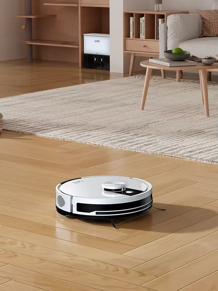 ILIFE A12 Pro Robot Odkurzacz i Mop w Jednym, Nawigacja LIDAR, Samoczynne Odsysanie Kurzu, Ssanie 3000Pa, Sterowanie Aplikacją/Pilotem