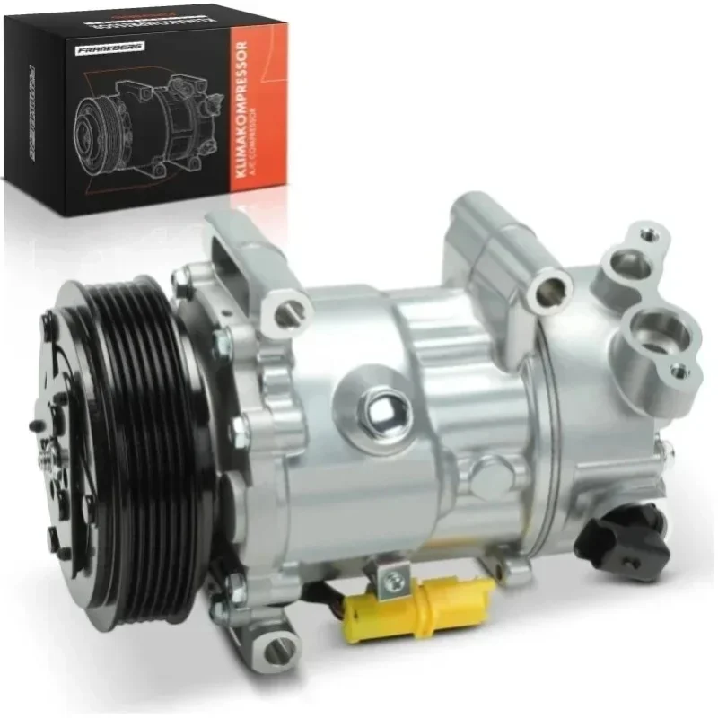 Frankberg 1x Kompresor klimatyzacji do Citroën Berlingo C3 Picasso C4 I Peugeot 207 307 6453.QJ 6453.WL 6487.08 96.519.109.80 648708