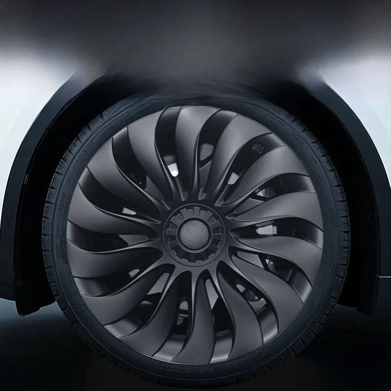 4 szt. kołpaków w stylu „Burza” na prawą i lewą stronę do Tesla Model 3 Highland 2023–2026 – 18 cali – akcesoria do kół