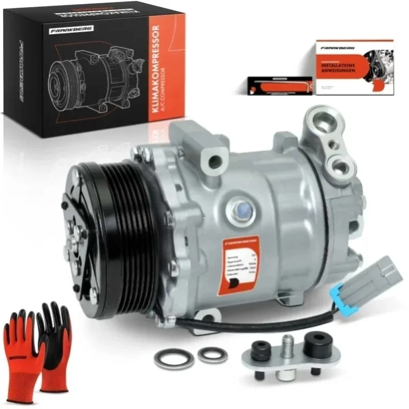 Frankberg 1x Kompresor klimatyzacji do Opel Astra G T98 Combo Corsa C X01 Meriva Zafira Chevrolet Corsa 24407119 24422013 R1580025