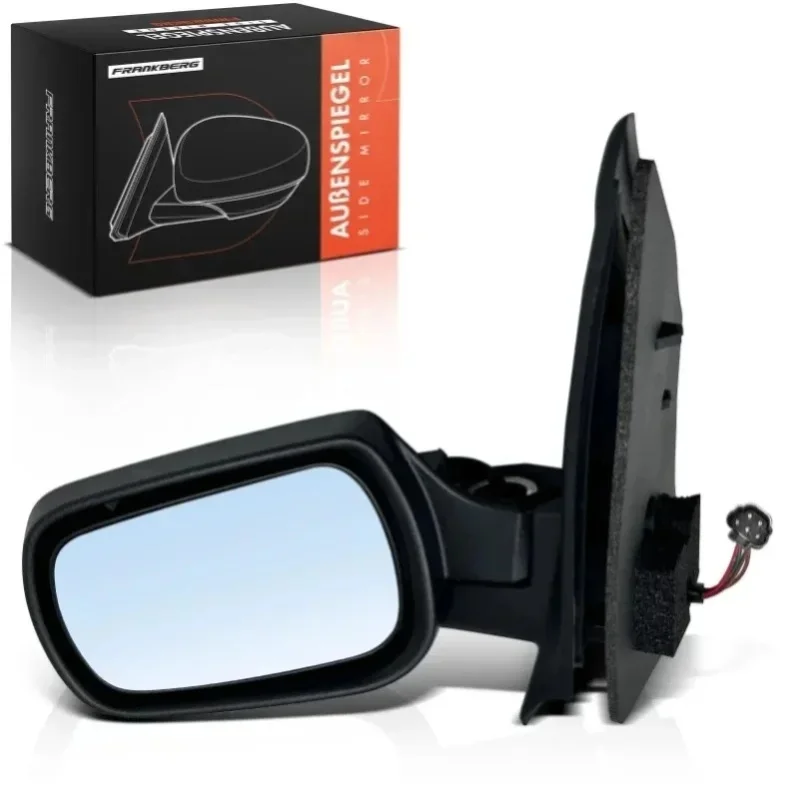Frankberg 1x Lusterko zewnętrzne lewe do Ford Fiesta V Van JD JH 1.2L 1.3L 1.4L 1.6L 2.0L 2005-2010 6S6117683AC 1444264