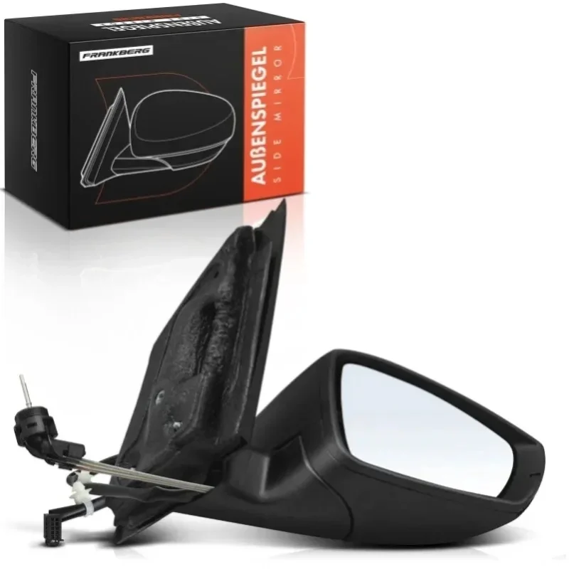 Frankberg 1x Lusterko zewnętrzne prawe do VW Polo 6C1 6R1 1.0L 1.2L 1.4L 1.6L 1.8L 2.0L 2011-2022 6C1857508 6R1857508J 6R0949102F