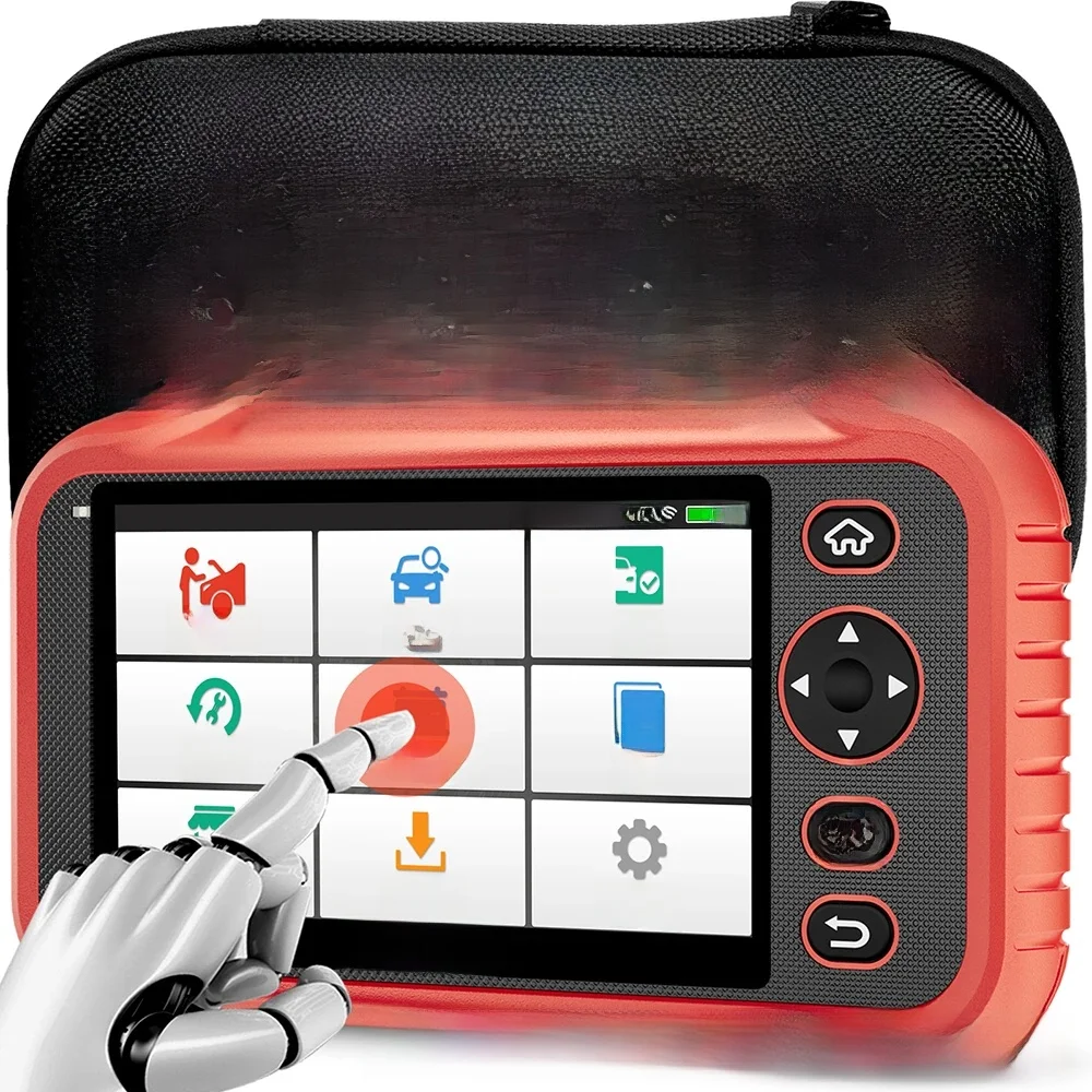 LAUNCH X431 CRP129E PLUS Car Full Systems EOBD OBD2 Scanner Diagnostic Tool 8 Reset Services Auto VIN Scan Battery Test Update