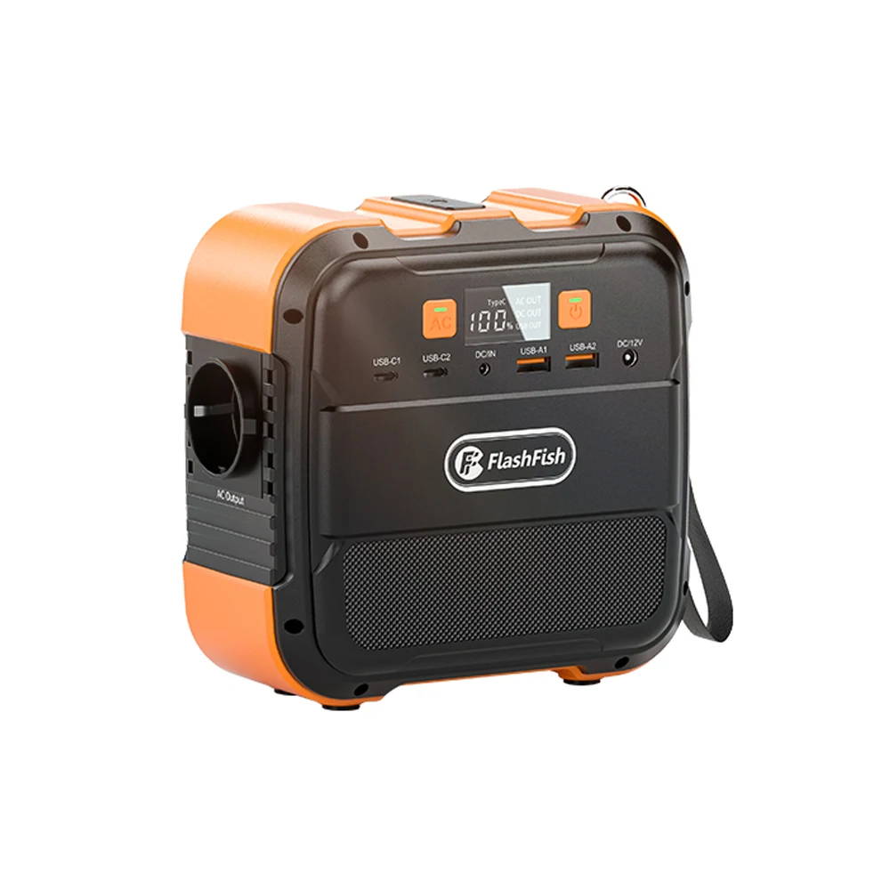FF Flashfish A101 120W 98Wh 26400mAh Przenośna Stacja Zasilania Generator Solarny Zapasowy do Użytku na Zewnątrz, Podróży, Kempingu i w Domu