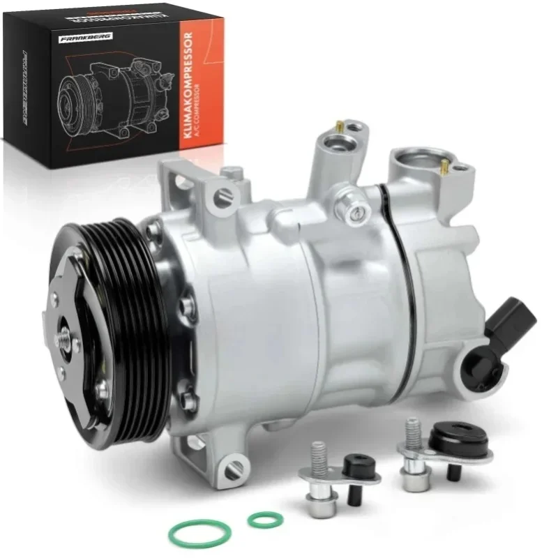 Frankberg 1x kompresor klimatyzacji do VW Golf 7 5G1 BE1 BE BQ1 1.4L Bj od 2014 5K0820803GX 5K0820803JX 5Q0820803L 5K0820803CX