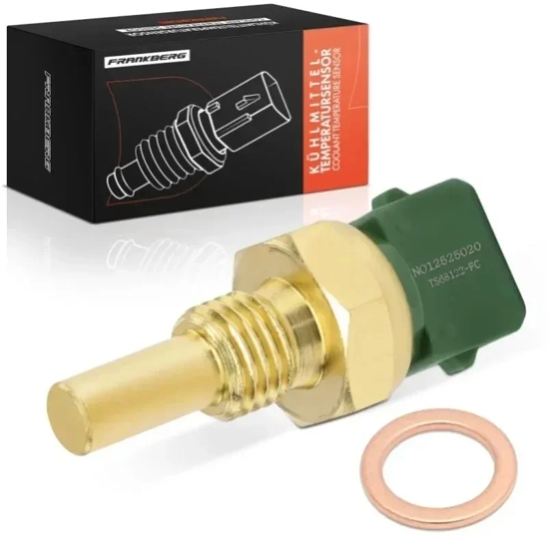 Czujnik temperatury płynu chłodzącego Frankberg 1x do Volvo XC40 Alfa Romeo 156 Fiat 6081224 7738223 6081220 13641288158