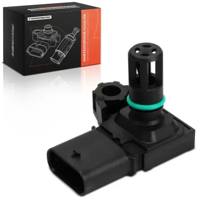 Czujnik ciśnienia w rurze dolotowej powietrza Frankberg 1x do Fiat 500L 500X Tipo Hatchback Alfa Romeo Giulietta 55281765 68598496AA 46353417