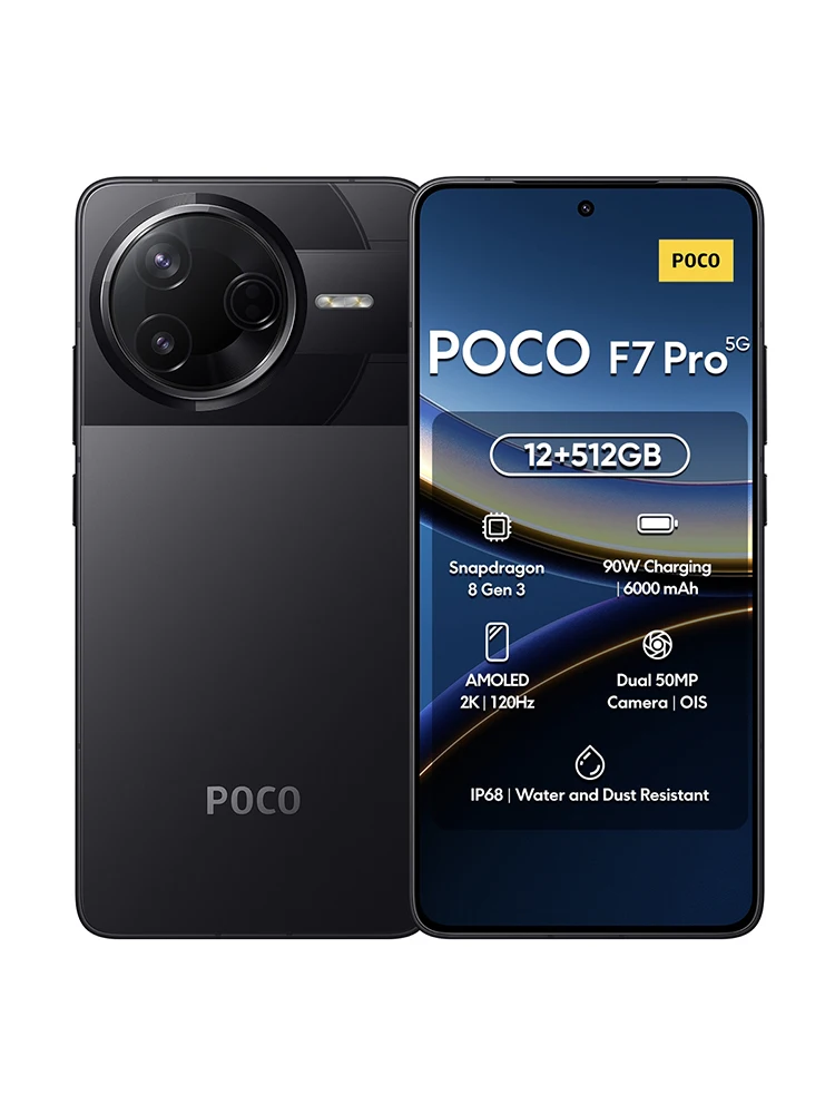 POCO F7 Pro 5G 12GB/256GB 12GB/512GB NFC Smartfon