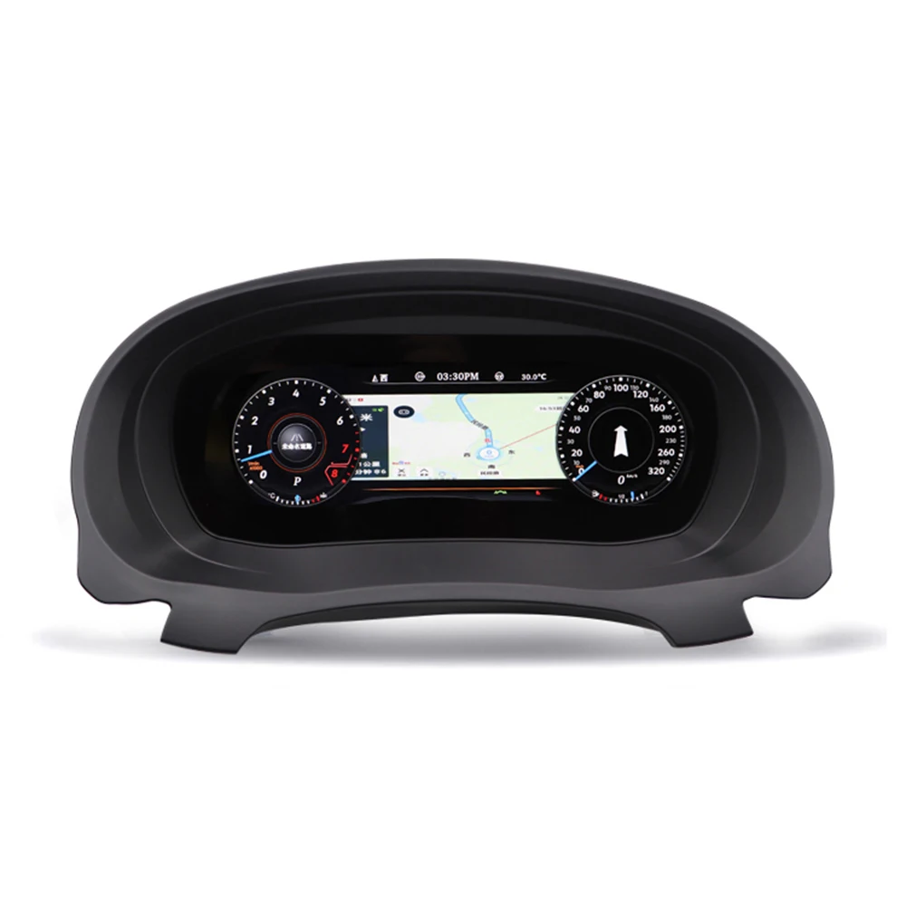 Wowuseful 10.25 Lcd Digital Dashboard Cluster For VW Variant Caddy Touran T6 EOS Sharan Golf 5 Virtual Instrument Paneel Cockpit