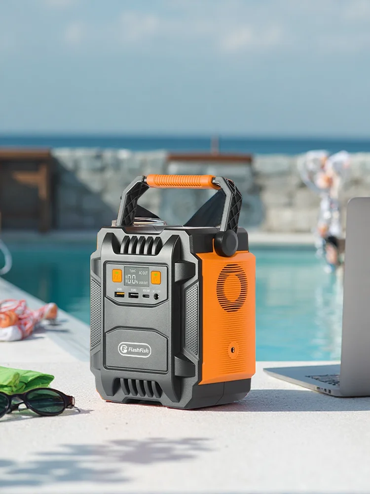 Flashfish A201 200W Przenośna Stacja Zasilania 172.8WH/48000mAh Generator Solarny Zasilacz Awaryjny z Gniazdami 220V AC Akumulator