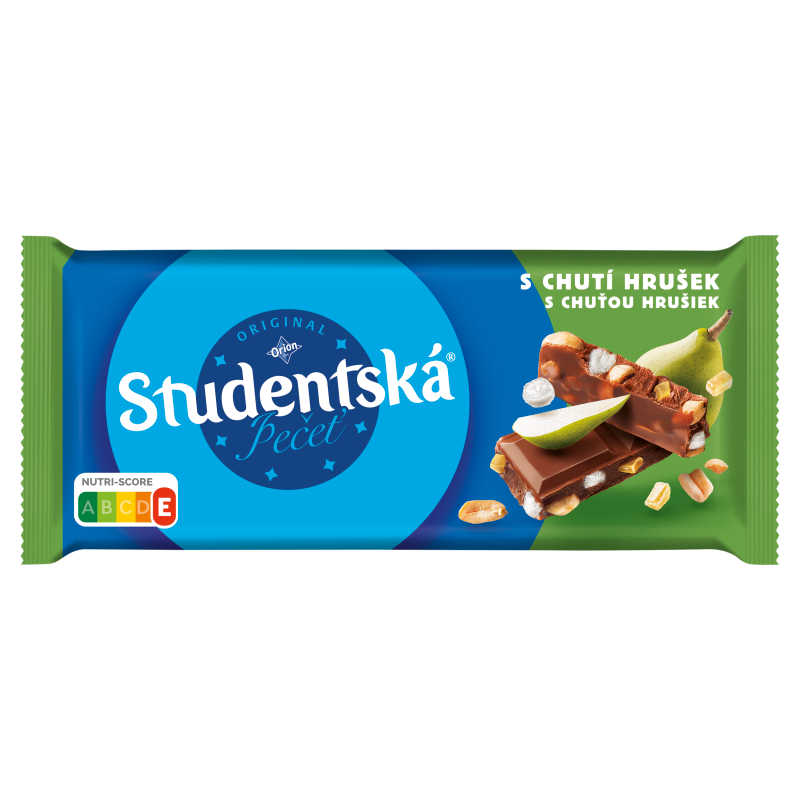 Studentska, Czekolada gruszkowa, 170 g