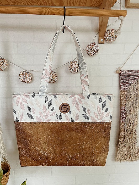 Torebka shopper VALLDEMOSSA duża