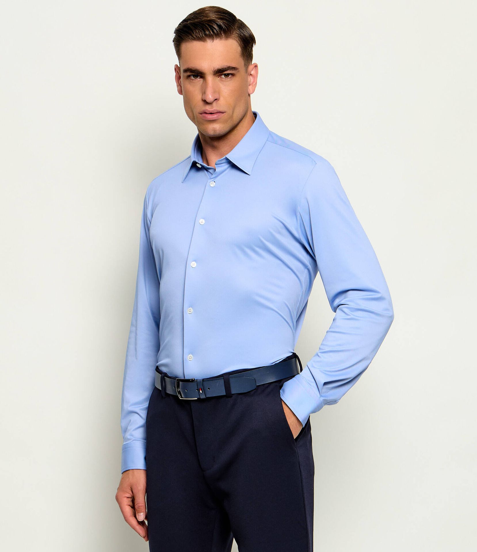 BOSS BLACK Koszula P-Roan-K-F-263 Slim Fit