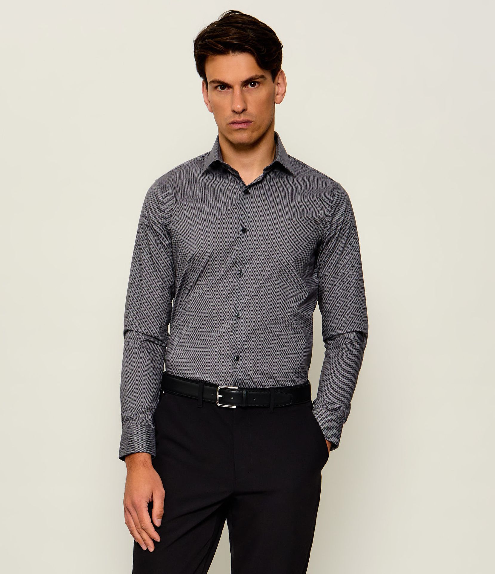 Calvin Klein Koszula Slim Fit stretch