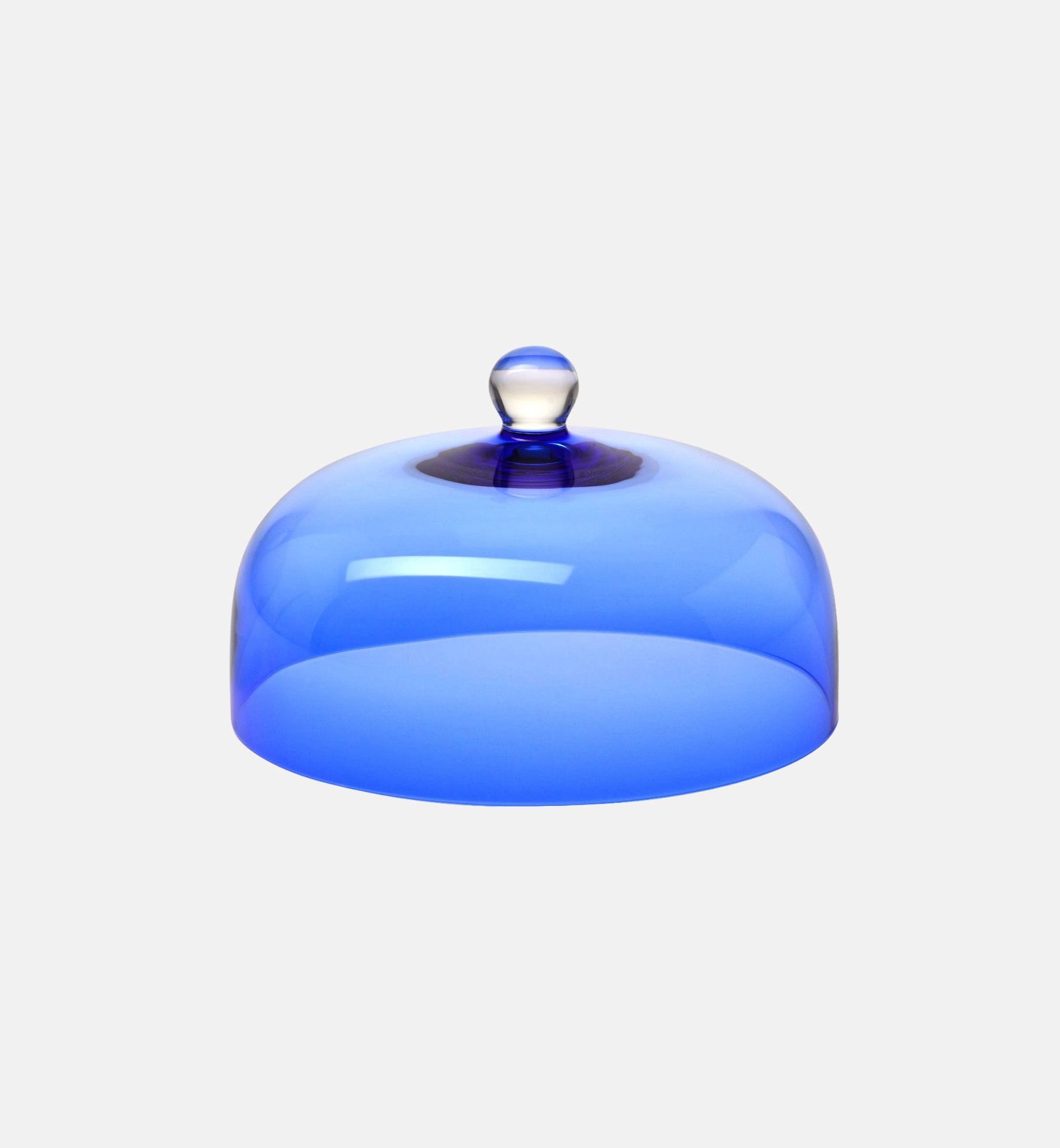 Kobaltowy klosz do sera, do ciast 26 cm Home&Living