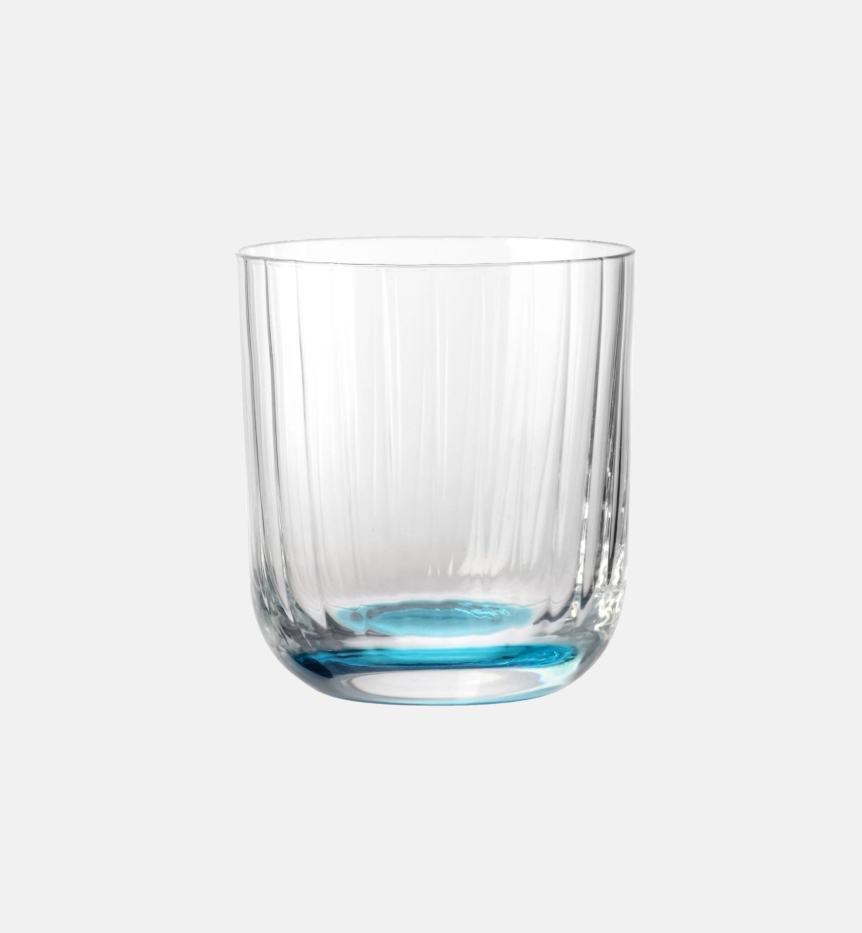 Ryflowane szklanki do wody Niebieski 300 ml Bubble