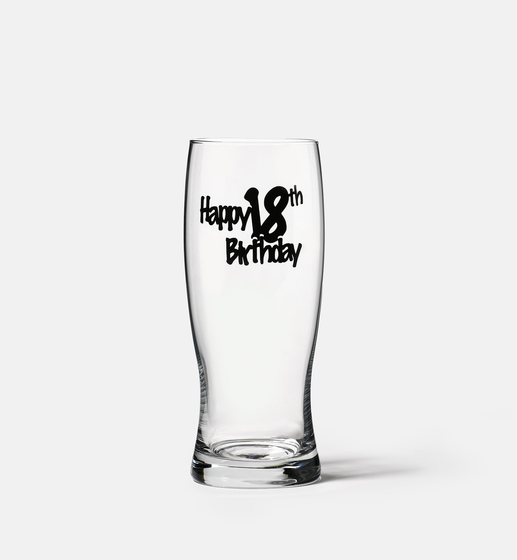 Szklanka do piwa z napisem HAPPY 18th BIRTHDAY 500 ml Celebration Moments