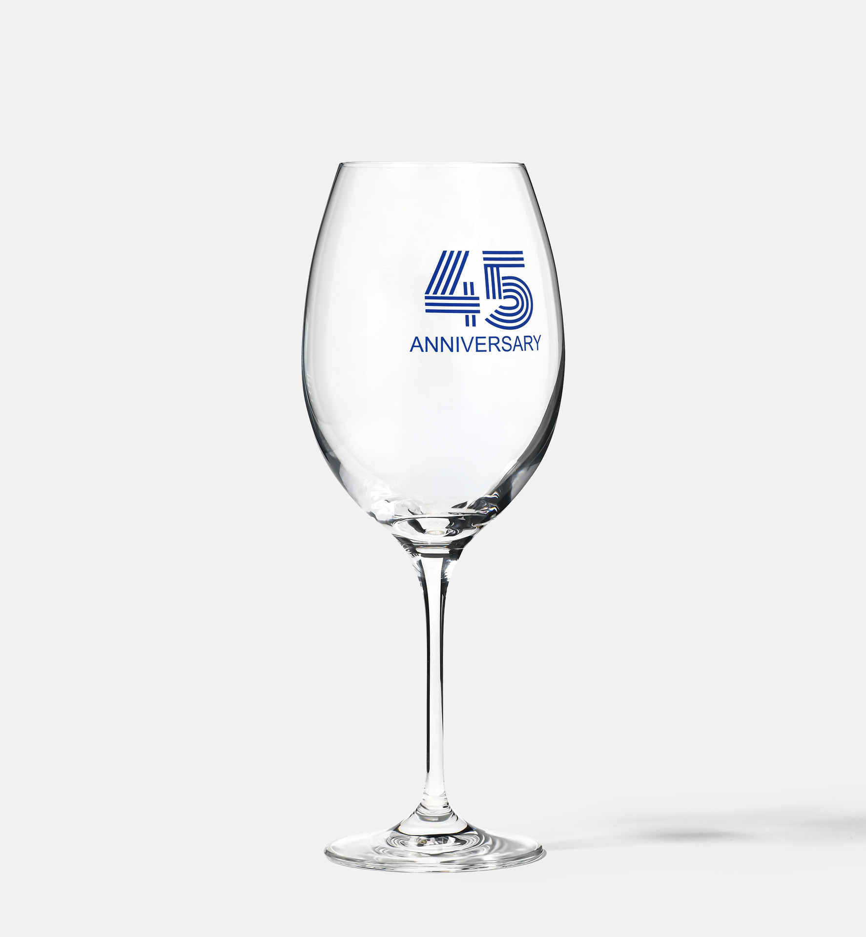 Zdobiony kieliszek do wina z napisem 45 ANNIVERSARY, 45 ROCZNICA 480 ml Celebration Moments