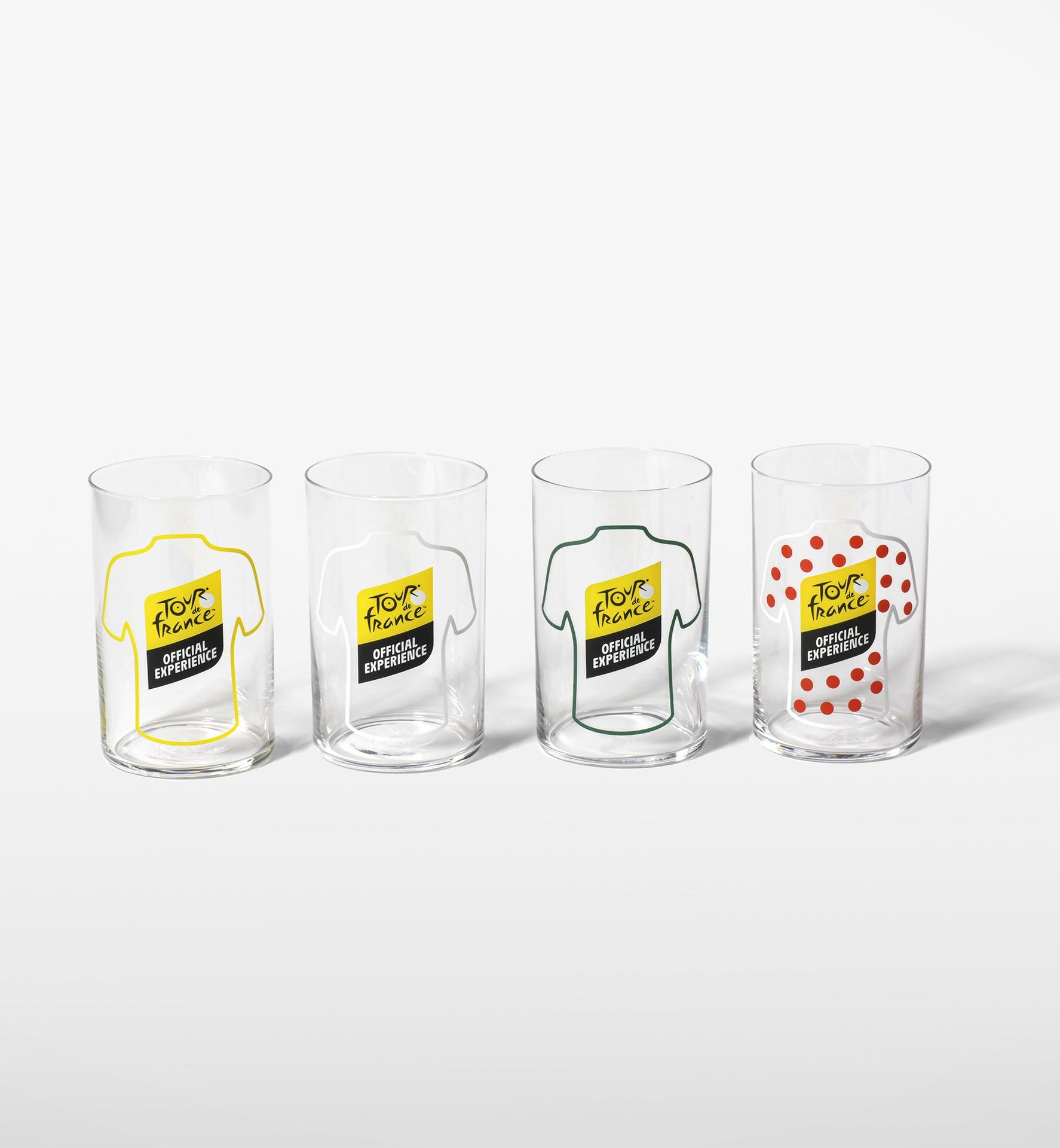 Kryształowe szklanki Polka Tour de France 250 ml Polka