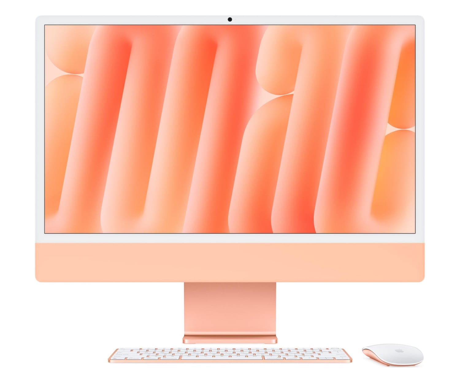 Apple iMac 24 M4/16GB/512/MacOS Retina 4,5K Pomarańczowy 10R GPU Z1EV/D1