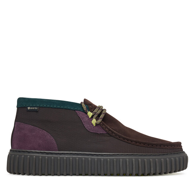 Półbuty Clarks Torhill Hi GTX GORE-TEX 26327980 Brązowy