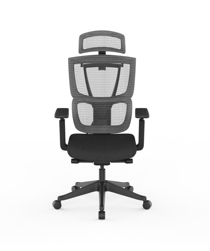 Ergonomiczne Krzesło z Wieloma Regulacjami i Dzielonym Podparciem Lędźwiowym