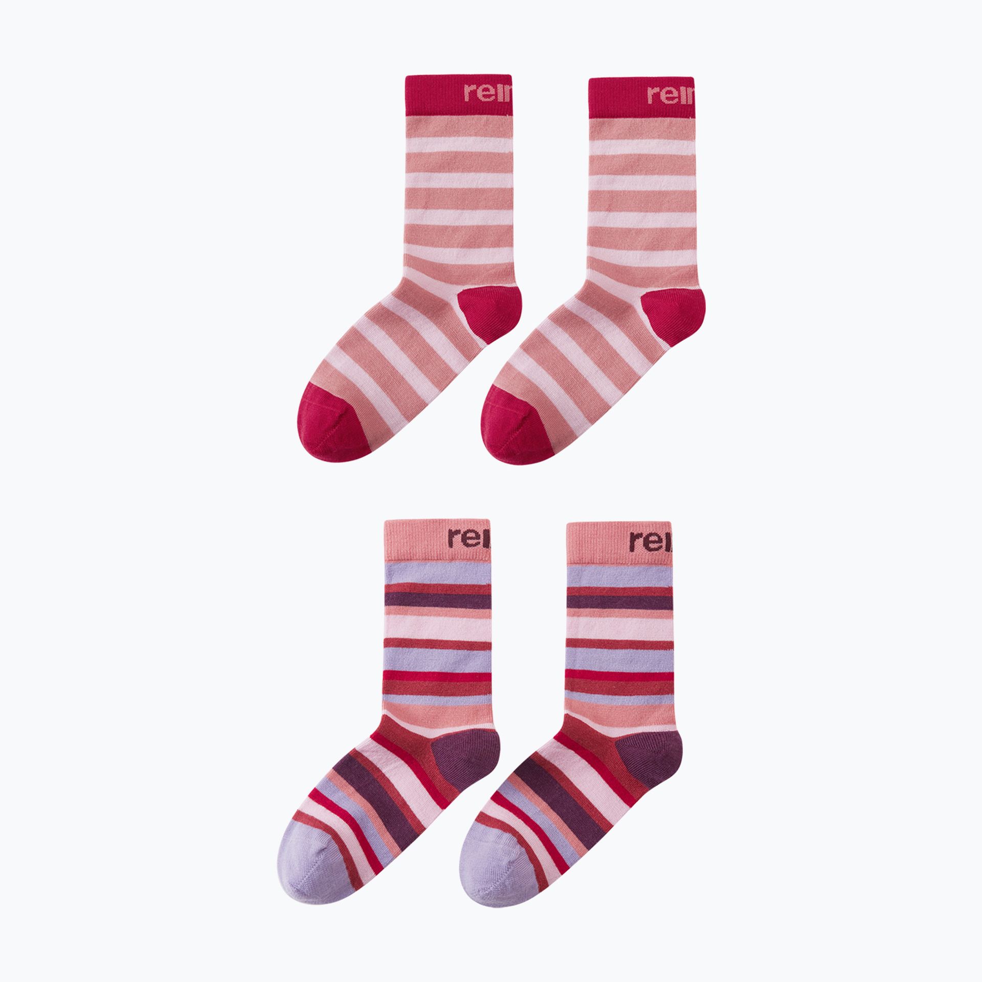 Skarpety dziecięce Reima Parit 2 pack rose blush WYSYŁKA W 24H 30 DNI NA ZWROT