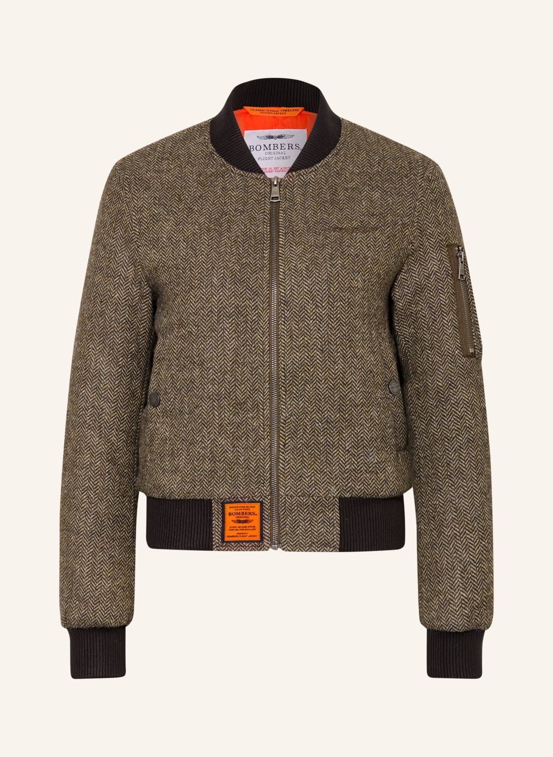 Bombers Original Kurtka Dalden braun