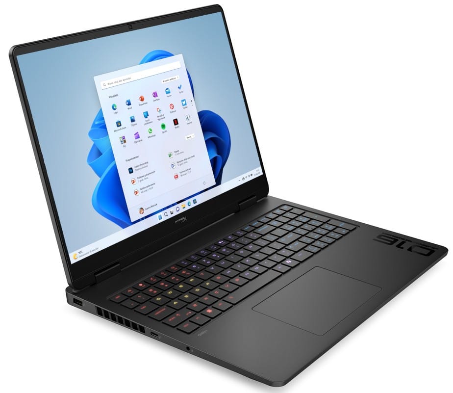 HyperX Omen 16 - Ultra 7 255HX 16'' 3K OLED 165Hz 16GB 1TB W11H RTX5060 Czarny D9ME4EA