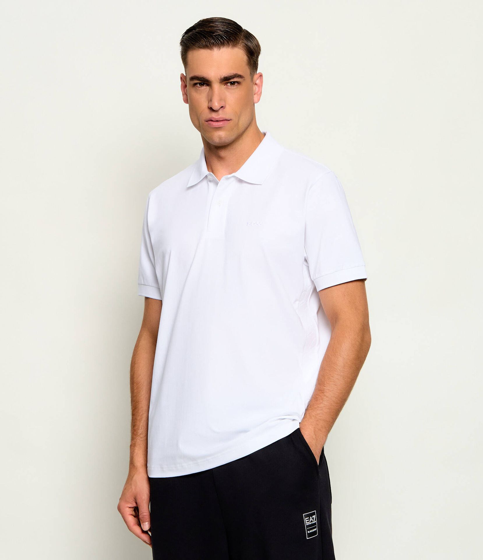 BOSS GREEN Polo PL_Union Tape Regular Fit stretch