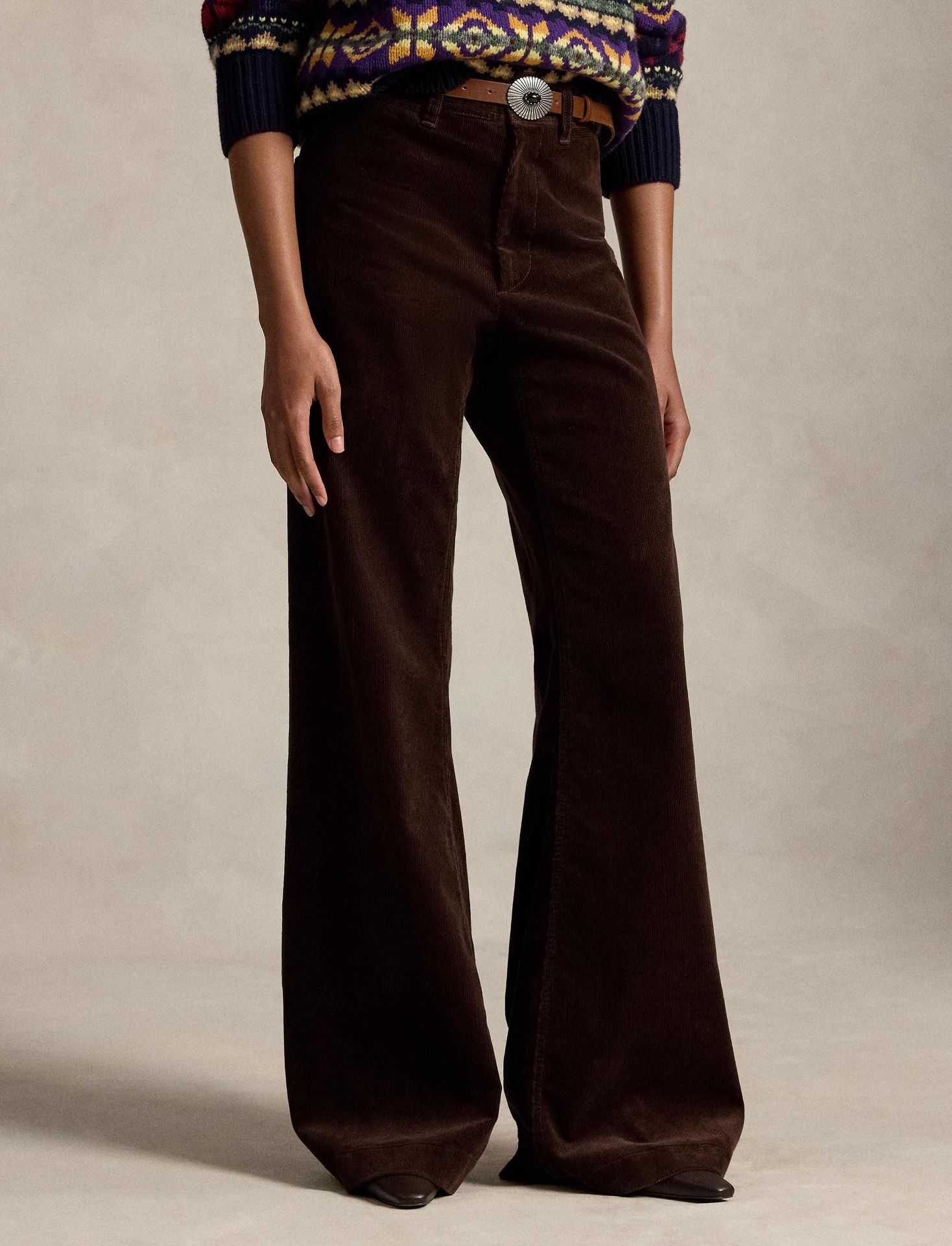 POLO RALPH LAUREN Spodnie Relaxed fit sztruks